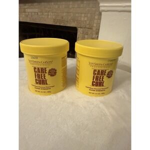 NEW 2 Softsheen Carson Care Free Curl Cold Wave Chemical Rearranger SUPER Streng